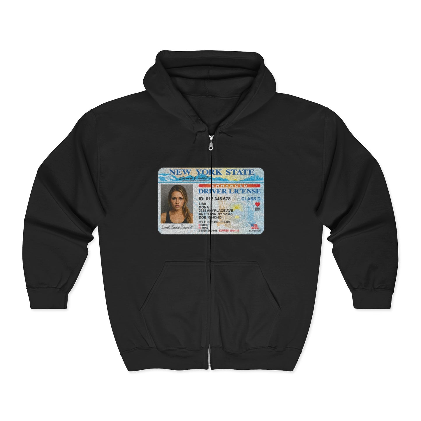 Sparkle ID Zipper Iden