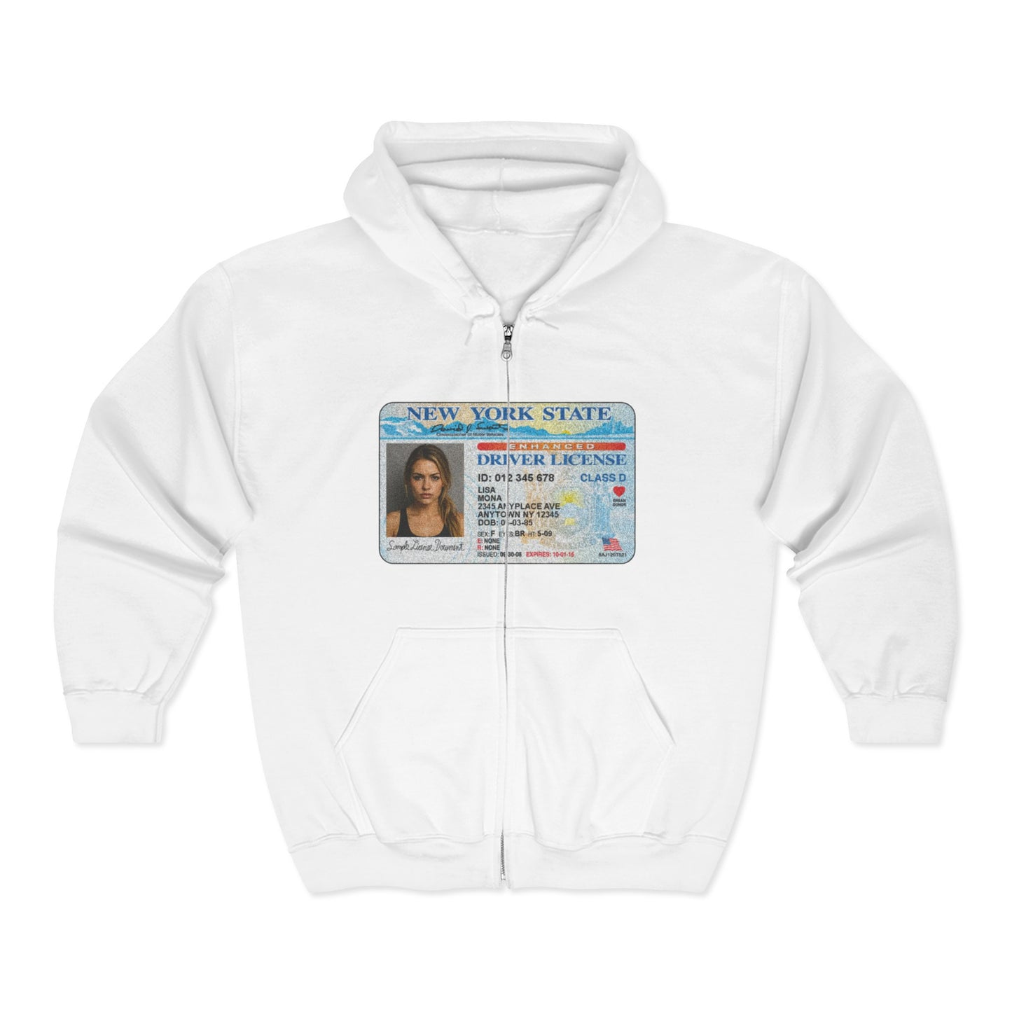 Sparkle ID Zipper Iden