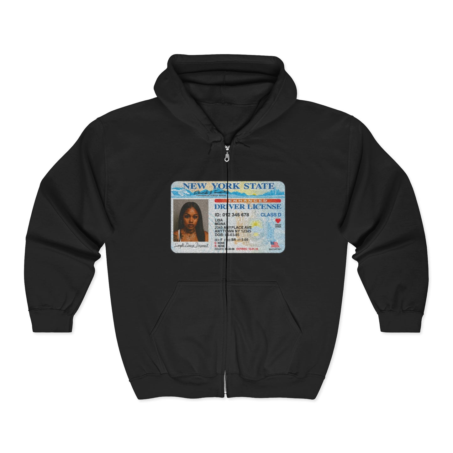 Sparkle ID Zipper Void