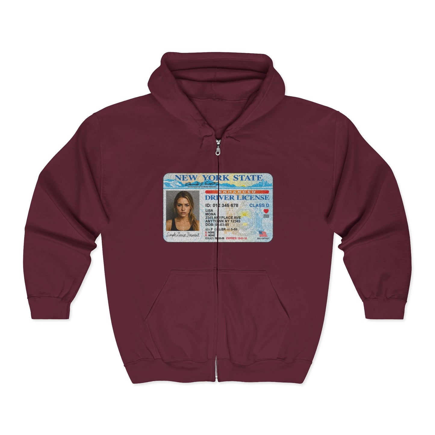 Sparkle ID Zipper Iden
